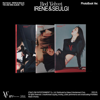 [Red Velvet|ريد فيلفيت] {Kpop} (ONE) Red Velvet - IRENE & SEULGI The 2nd Mini Album [TILT] (Photo Book Ver.)