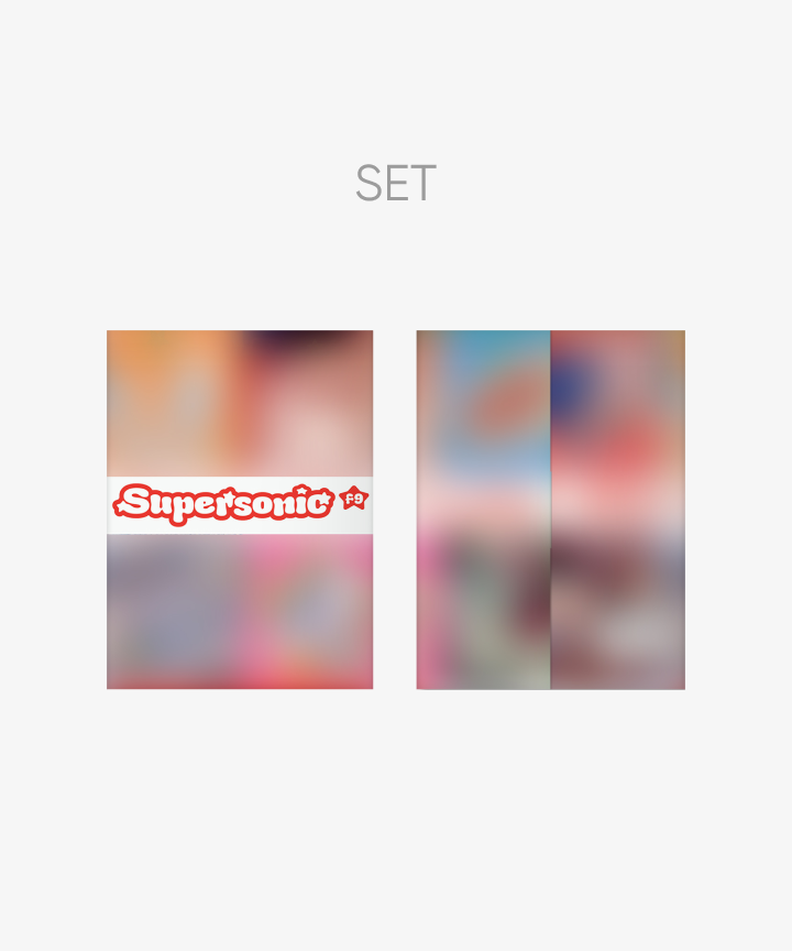 [FROMIS_9|فروميس 9] {Kpop} (SET) fromis_9 - 3rd Single Album 'Supersonic' weverse albums ver. (Set)