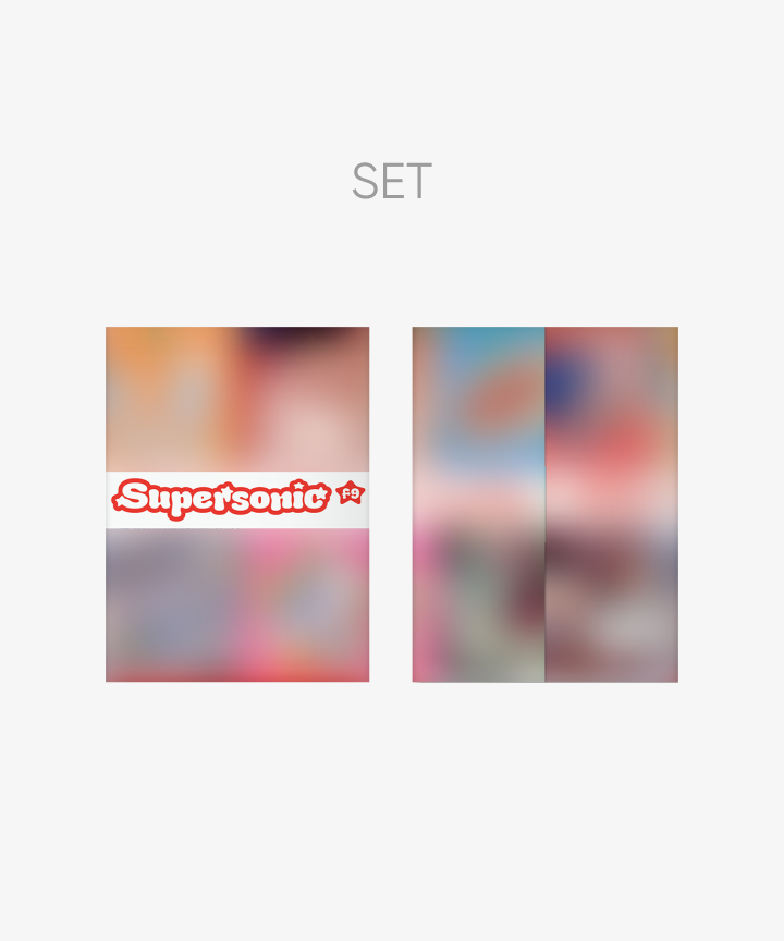 (SET) fromis_9 3rd Single Album 'Supersonic' weverse albums ver. (Set)