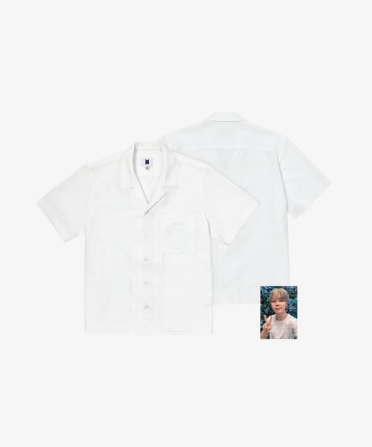 (ONE) BTS Open Collar Shirt