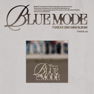 [TUNEXX|تونيكس] {Kpop} (One) TUNEXX - 2nd Mini Album [BLUE MODE] (T MODE Ver.) | تونيكس - الألبوم المصغّر الثاني [BLUE MODE] (نسخة T MODE)