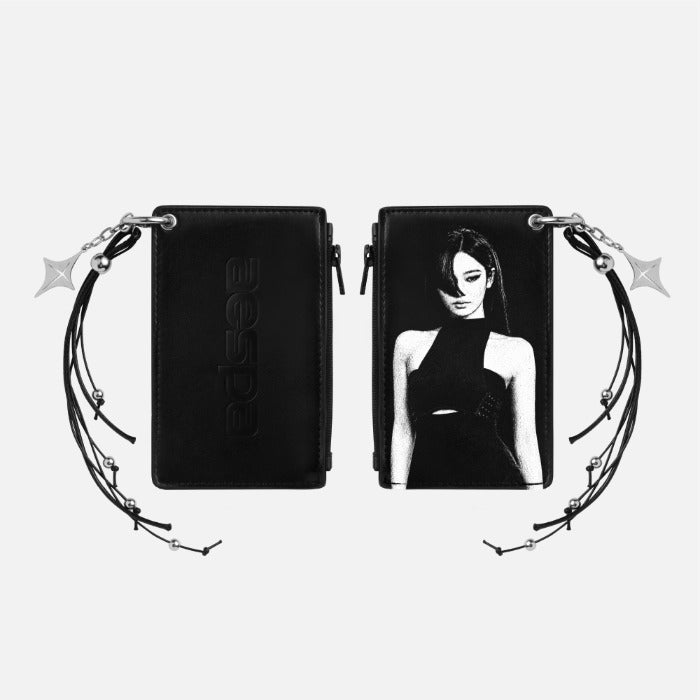 [aespa|إسبا] {Kpop} (One) AESPA - Card Wallet 8x13 cm (2026 LIVE TOUR SYNK: COMPLaeXITY) | إسبا - محفظة بطاقات 8×13 سم (جولة 2026 سينك كومبلكسيتي)