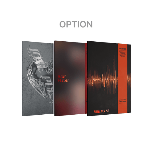 (ONE) TREASURE 3rd MINI ALBUM [LOVE PULSE] METAL & STREET & ROCKCHIC VER. (Option)