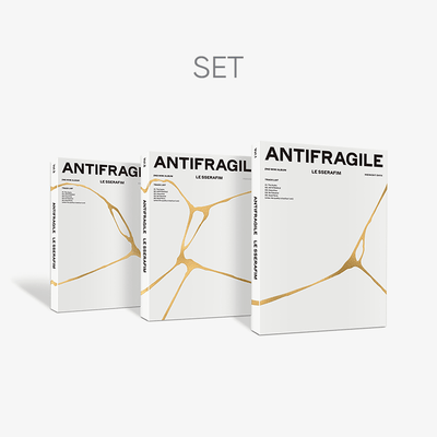 [LE SSERAFIM|لو سيرافيم] {Kpop} (SET) LE SSERAFIM - 2nd Mini Album 'ANTIFRAGILE' Set