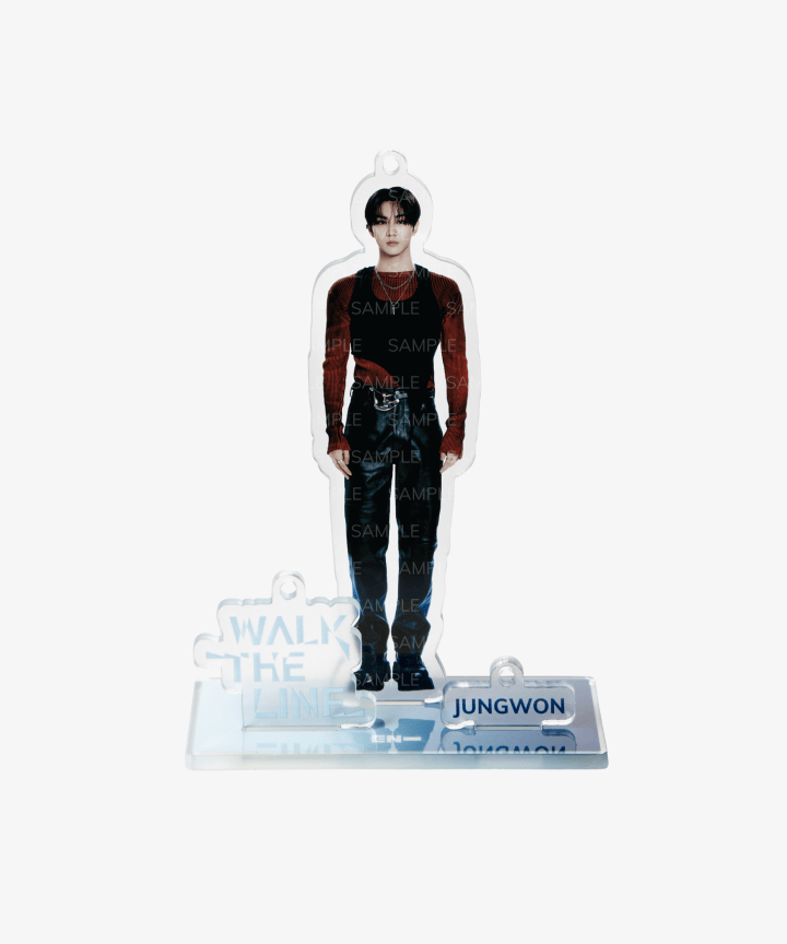 [ENHYPEN|إنهايبن] (One) ENHYPEN - Acrylic Stand Keyring 11.7x17.1 cm | إنهايبن - ميدالية حامل أكريليك 11.7×17.1 سم