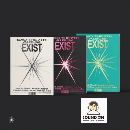 [EXO|أكسو] (SET) EXO - 7th full-length album EXIST (Photo Book Ver) EXO 3-piece set