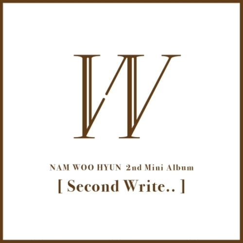 [WINNER|وينر] {Kpop} (ONE) WINNER Nam Woohyun - SECOND WRITE.. / 2nd mini album (A ver.)