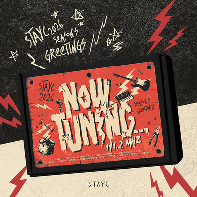 [STAYC|ستايسي] {Kpop} (ONE) STAYC 2026 - Season's Greetings SEASON'S GREETINGS NOW TUNING… 111.2MHz [Apple Special]