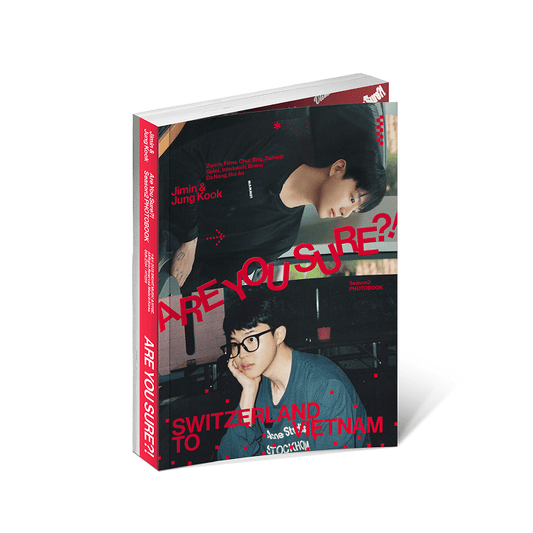 (One) BTS - Jimin x Jung Kook <Are You Sure?! Season2> PHOTOBOOK | بي تي إس - جيمين × جونغ كوك <هل أنت متأكد؟! الموسم الثاني> فوتوبوك