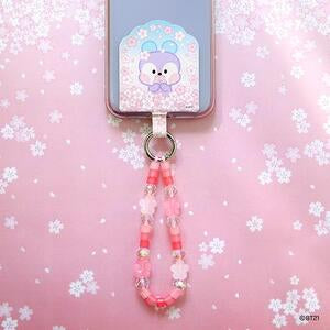 (ONE) BT21 - Phone Tag Holder [Cherry Blossom]