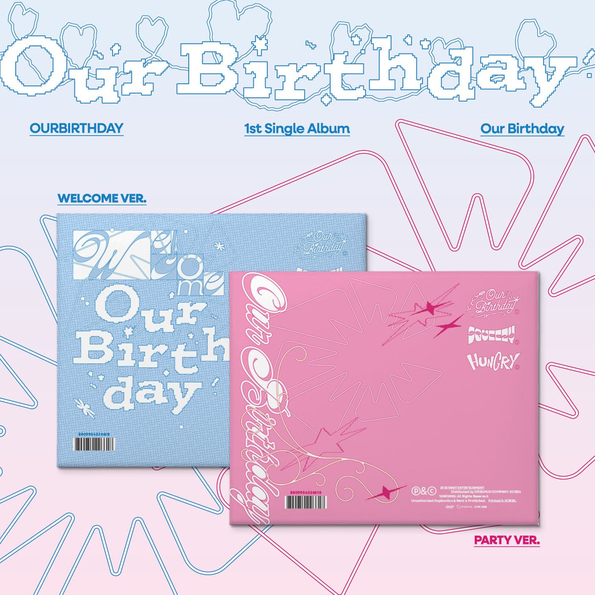 [OURBIRTHDAY|أور بيرث داي] {Kpop} (One) OURBIRTHDAY - 1st Single Album [Our Birthday] (Photobook Ver.) | أور بيرث داي - الألبوم الفردي الأول [Our Birthday] (نسخة كتاب الصور)