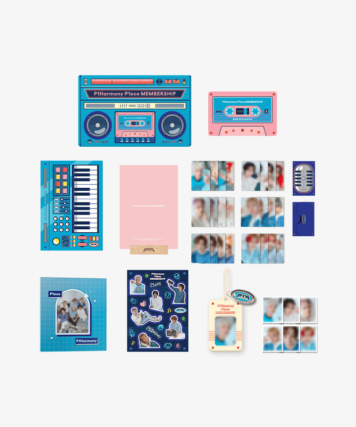 [P1HARMONY|بي وان هارموني] {Kpop} (ONE) P1Harmony - P1ece MEMBERSHIP KIT