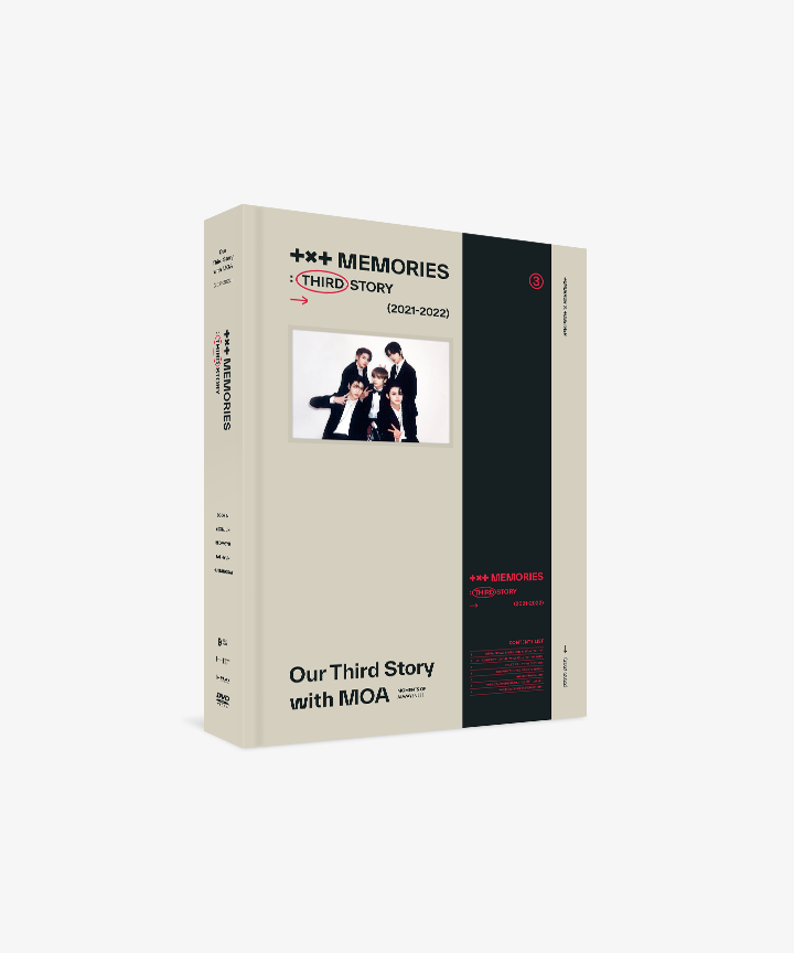 (ONE) TOMORROW X TOGETHER MEMORIES : THIRD STORY DVD