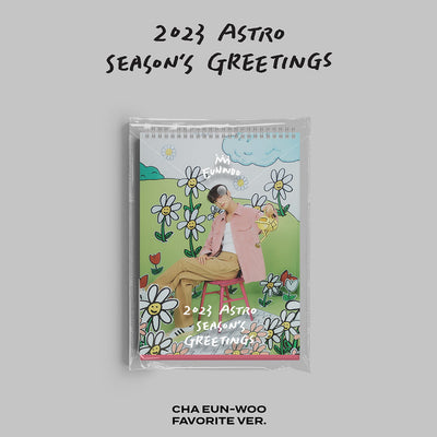 [ASTRO|استرو] {Kpop} البومات نادره |(ONE) ASTRO 2023 - Season Greetings Cha Eun-woo CHA EUN-WOO FAVORITE ver. (SEASON'S GREETINGS New Product)