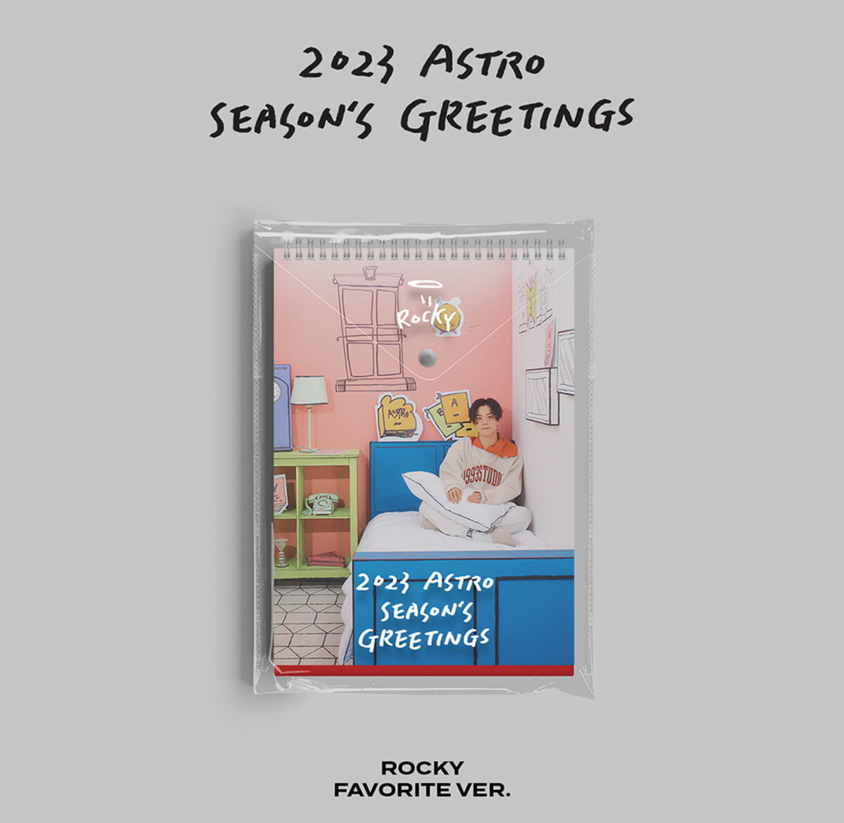[ASTRO|استرو] {Kpop} (ONE)  ASTRO - 2023 Season Greeting Rocky ROCKY FAVORITE VER (SEASON'S GREETINGS New Product)