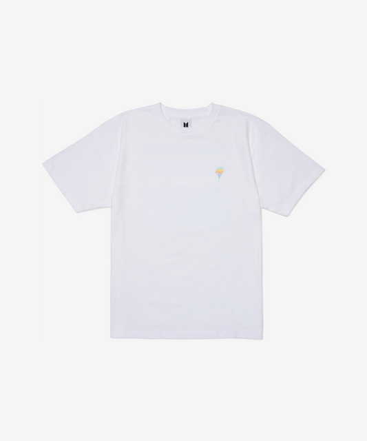 (ONE)  BTS Jimin Muse T Shirt (TRACK, WHITE