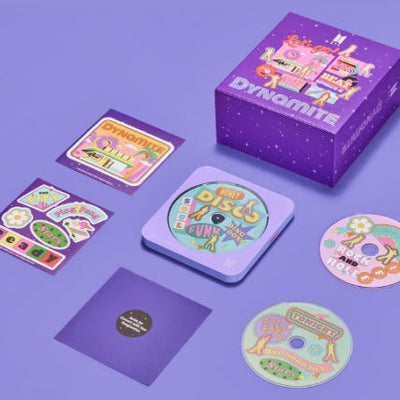 [BTS|بانتقان] CD/DVD player pink or purple  Weight 1.2 kg | (ONE) BTS - Dynamite Multi OS DVD Writer - Purple ( GPM2MV10 )
