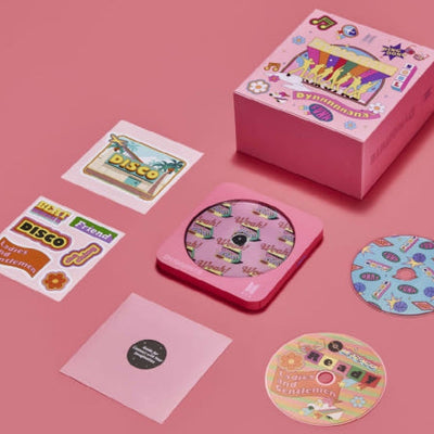 [BTS|بانتقان] CD/DVD player pink or purple Weight 1.2 kg | (ONE) BTS - Dynamite Multi OS DVD Writer - Pink ( GPM2MK10 )