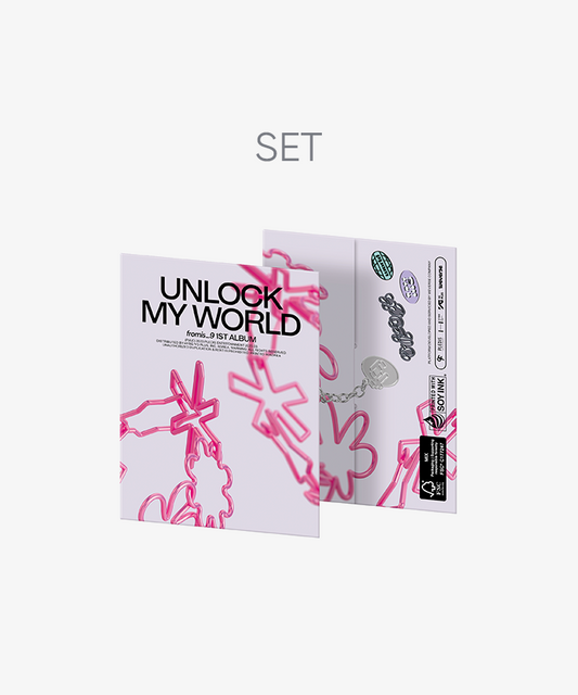 (SET) fromis_9 1st Album ‘Unlock My World’ (Weverse Albums ver.) Set