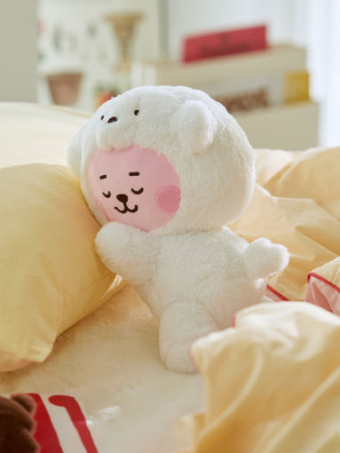 (ONE) BT21 COOKY BABY Fluffy Lying Doll
