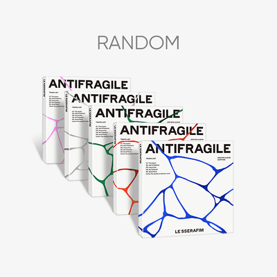 [LE SSERAFIM|لو سيرافيم] {Kpop} (ONE) LE SSERAFIM - 2nd Mini Album 'ANTIFRAGILE' (COMPACT Ver.) Random