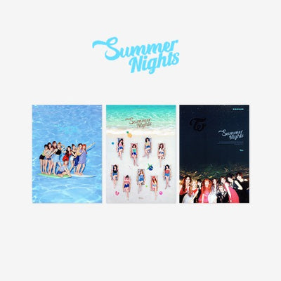 [Twice|توايس] {Kpop} (3) البوم فرقة (توايس) سيت كامل عدد | (SET) Twice - Summer Nights 3 ALBUMS