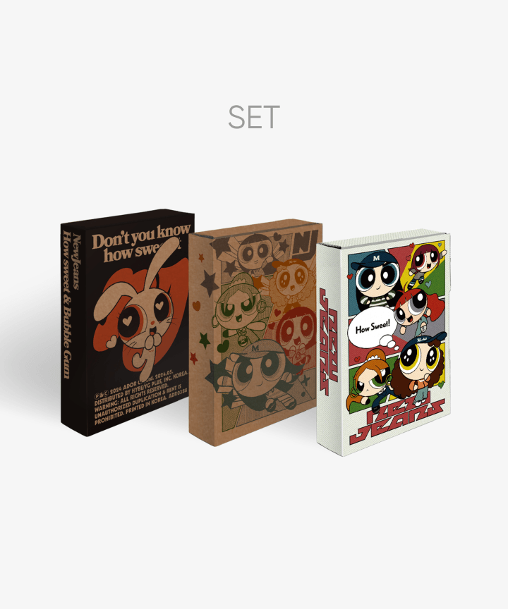 [NEWJEANS|نيوجينز] {Kpop} (SET) NewJeans - 'How Sweet' Weverse Albums ver. (Set)