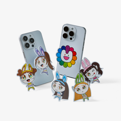 [NEWJEANS|نيوجينز] {Kpop} حامل جوال نوع اول | (ONE) NewJeans X - MURAKAMI ACRYLIC PHONE GRIP