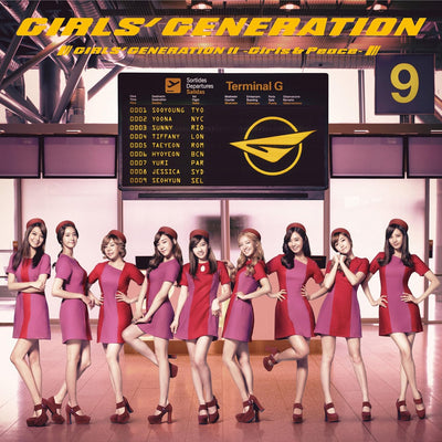 [Girls' Generation|سنسد] {Kpop} (ONE) Girls' Generation - Audio CD Album GIRLS GENERATION II Girls and Peace Japan Shipping