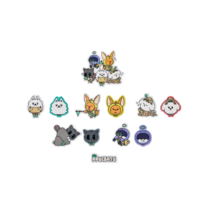 (SET) TOMORROW X TOGETHER - Big Sticker Set