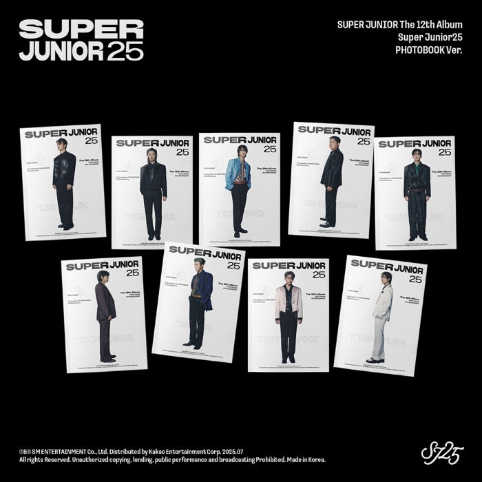 (ONE) SUPER JUNIOR The 12th Album [Super Junior25] (PHOTOBOOK Ver.)