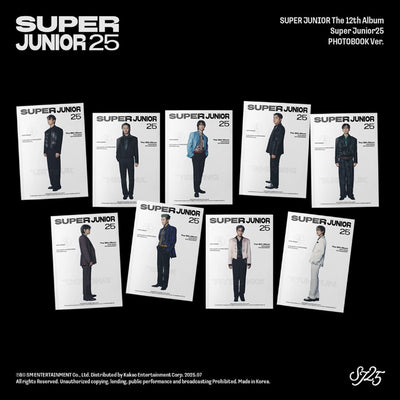 [Super Junior|سوبر جونير] (ONE) SUPER JUNIOR - The 12th Album [Super Junior25] (PHOTOBOOK Ver.)