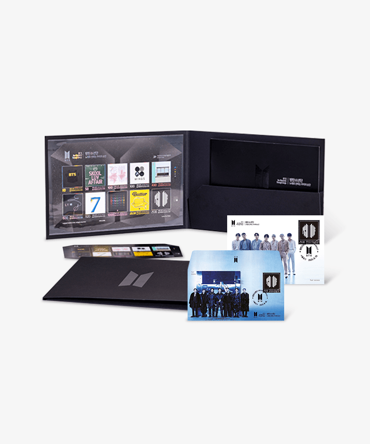 [BTS|بانتقان] (ONE) BTS - 10th Anniversary Postage Stamp Package SET