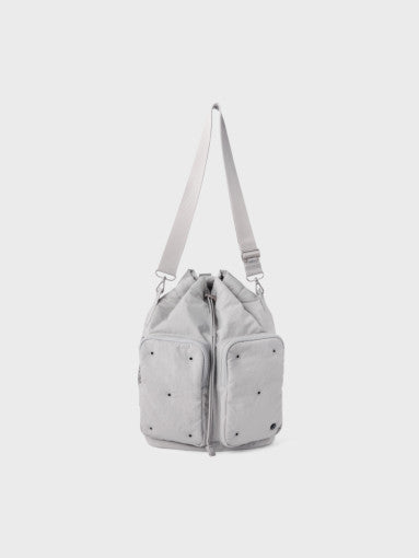 (ONE) LINE FRIENDS Collet Bucket Bag L Moonrock Gray