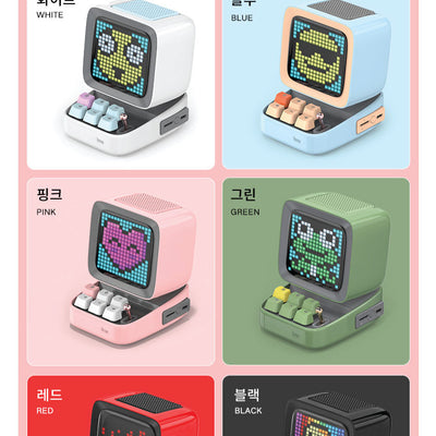 (ONE) OTHER PRODUCT- Dboom DITOO D2 Plus Bluetooth Portable Camping Pixel Art Retro Speaker Surround