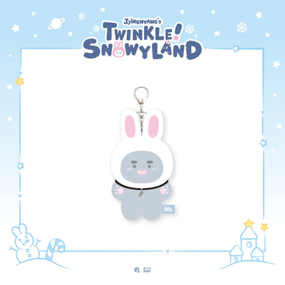 [ONEW|أونيو] {Kpop} (One) ONEW - JJINGNYANGS JJING-MEOK Plush Keyring (Twinkle Snowyland Pop-up) | أونيو - ميدالية دمية جينغ موك من جينغ نيانغز (متجر توينكل سنويلاند)