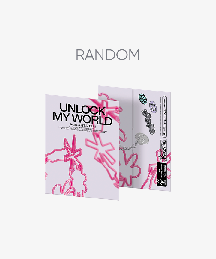 [FROMIS_9|فروميس 9] {Kpop} (ONE) fromis_9 - 1st Album ‘Unlock My World’ (Weverse Albums ver.) Random