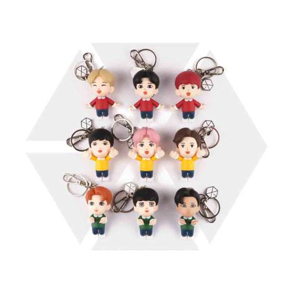 (ONE) EXO Figure Keyring Photocard/Hand Mirror