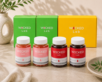 [Vitamin&Health|فيتامين&صحة] (Set) WICKED Lab Inner Beauty Care Routine Set | ويكد لاب - العناية بالجمال الداخلي (طقم الروتين)