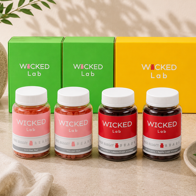 [Vitamin&Health|فيتامين&صحة] (Set) WICKED Lab Inner Beauty Care Routine Set | ويكد لاب - العناية بالجمال الداخلي (طقم الروتين)