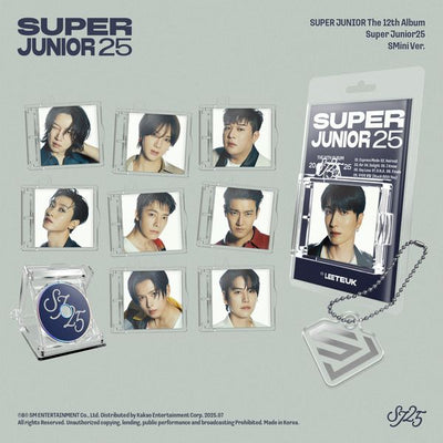 [Super Junior|سوبر جونير] (One) SUPER JUNIOR - 12th Album [Super Junior25] (SMini Ver.) (SMART ALBUM) (Random Ver.) | سوبر جونيور - الألبوم الثاني عشر [سوبر جونيور25] (نسخة SMini) (ألبوم ذكي) (نسخة عشوائية)