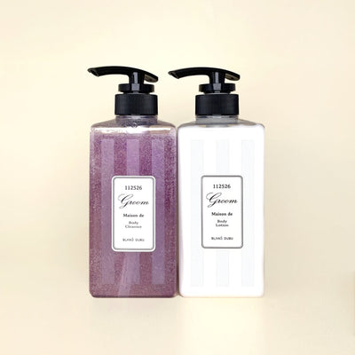 [Care|العناية] (SET) Cloud - Maison de Body Wash & Body Lotion | سيت من بدي لوشن بدي وش من كولاجين للمحافظه على صحه بشرتك