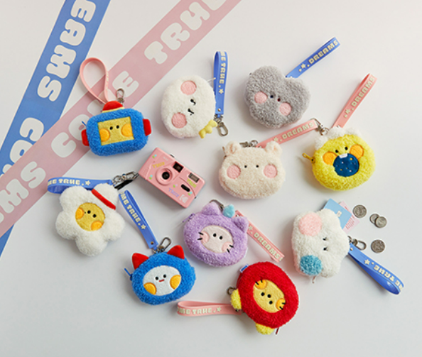 (ONE) TRUZ - Friends  Mini Mini Face Doll Keyring