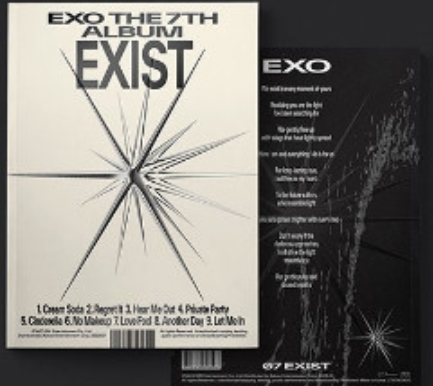 (ONE) EXO - Album Photo Book 7th Regular EXIST EXIST exo Photo Book E Ve choose