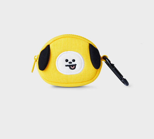 (ONE) BT21 Line Friends New Basic Mini Bag Charm Pouch