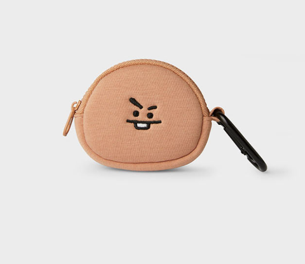 (ONE) BT21 Line Friends New Basic Mini Bag Charm Pouch