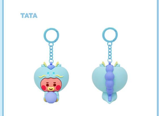 (ONE) BT21 Line Friends  Dragon Figure Keyring