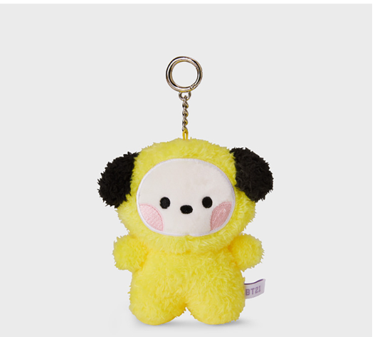 (ONE) BT21  Line Friends Plush Keyring