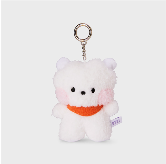 (ONE) BT21  Line Friends Plush Keyring