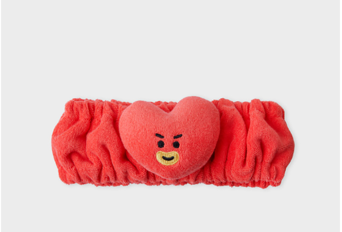 (ONE) BT21 Line Friends  New Basic Face Wash Hair Band